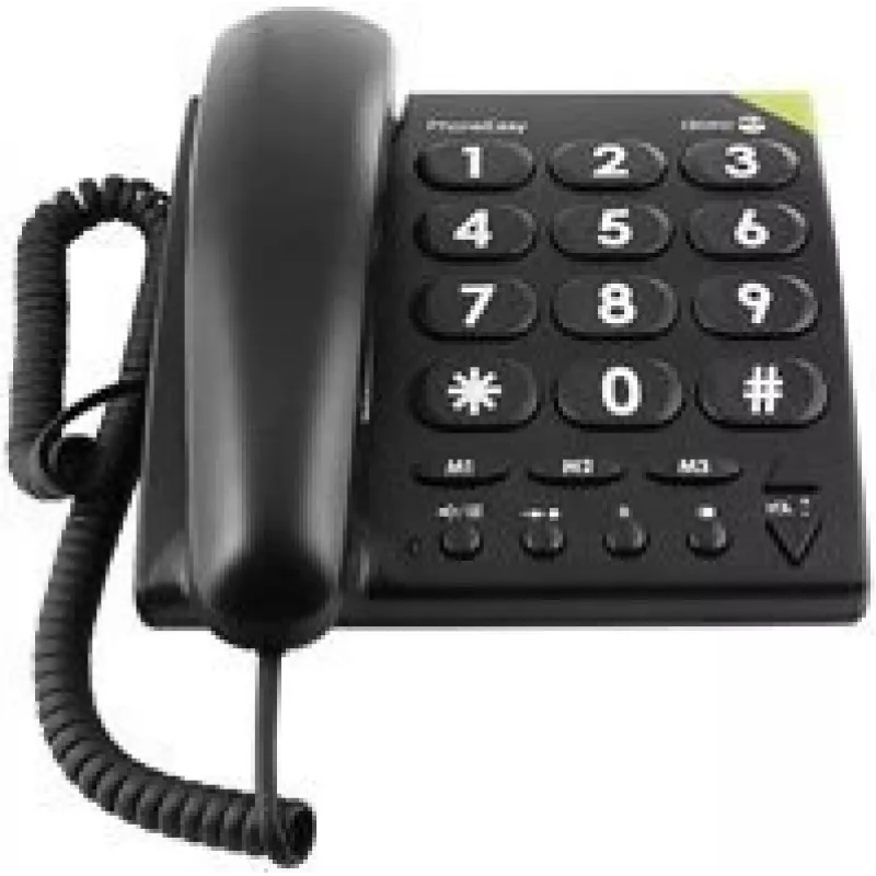 Telefon komórkowy Doro 311C Czarny