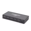 Rozdzielacz wideo HDMI GEMBIRD DSP-4PH4-02 — 4× wyjścia HDMI, HDMI 1.4, 225 MHz, obudowa stalowa, 146×73×24 mm
