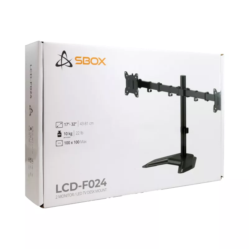 Sbox LCD-F024-3 (17-32/2x10kg/100x100)