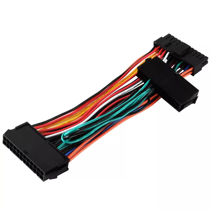 Adapter zasilacza SILVERSTONE SST-PP10 — podwójne 24-pin na pojedyncze 24-pin