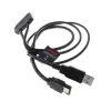 Akasa Flexstor kabel eSATA do 6,40 cm (2,5) - SATA HDD i SSD (AK-CBSA03-80BK)