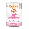 Mokra karma dla psów Calibra Puppy & Junior Chicken with Rice 400 g — pełnoporcjowa karma na okres wzrostu dla szczeniąt, wilgotność 78%, białko 9,5%, tłuszcz 7%