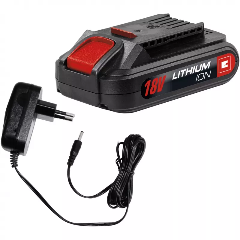 Wiertarko-wkrętarka pistoletowa Einhell TC-CD 18-2 Li, uchwyt bezkluczowy, akumulator 1,5 Ah