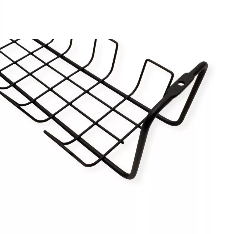 ROTRONIC-SECOMP Roline - Kabel - Organizer - Gitter - unter Tisch montierbar - Schwarz (Packung mit 2)