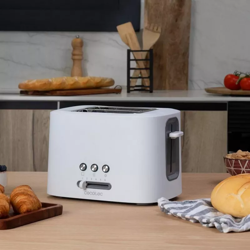Toster Toast&Taste 9000 Double Biały (Biały, 980 W, na 2 kromki)