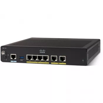 Wired Router Cisco C927-4P Gigabit Ethernet Czarny