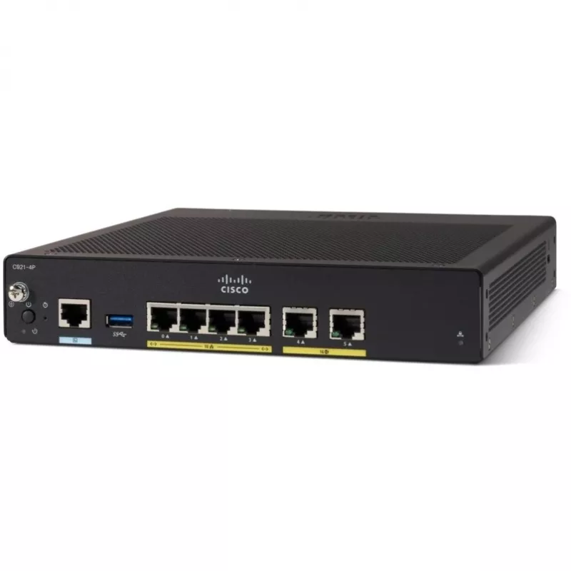 Wired Router Cisco C927-4P Gigabit Ethernet Czarny