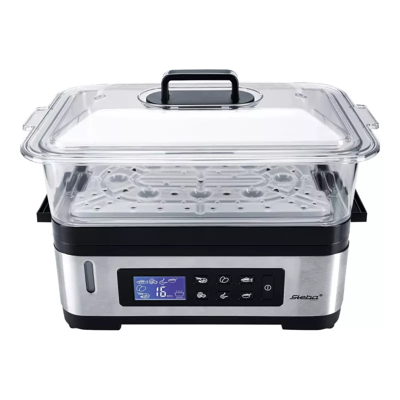 STEBA DG 2 parowar (1200 Watt, stal nierdzewna / czarny) (05.22.00)