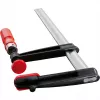 Ścisk F Bessey TPN20B6BE — otwarcie 20 cm, korpus aluminiowy, czarne i czerwone elementy