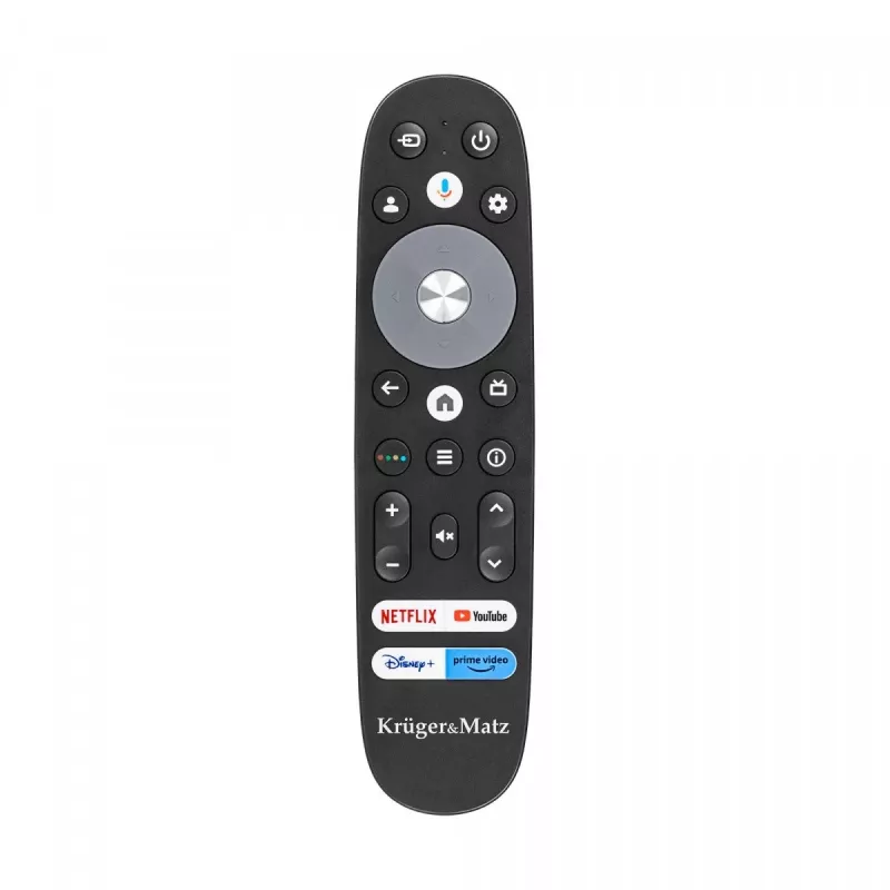 Telewizor LED Kruger & Matz KM0250UHD-SA 50 cali UHD 4K Google TV DVB-T2/T/C H.265 HEVC Klasa energetyczna F