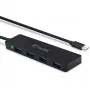 Hub USB FANTEC UMP-4U31-C z 4 portami USB-A 3.0 i złączem USB-C