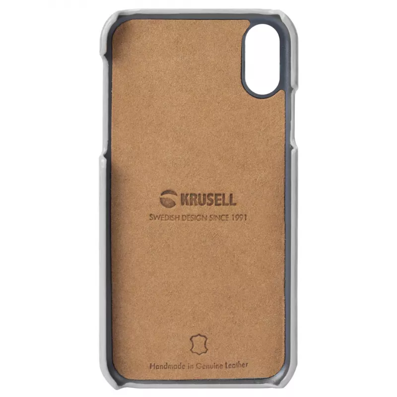 Cover Krusell Sunne iPhone XR Vintage szary