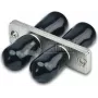 Lightwin High Quality LWL Coupling, ST-ST, duplex, Multimode, VM Couplers (LKUP DST-DST MM VM)