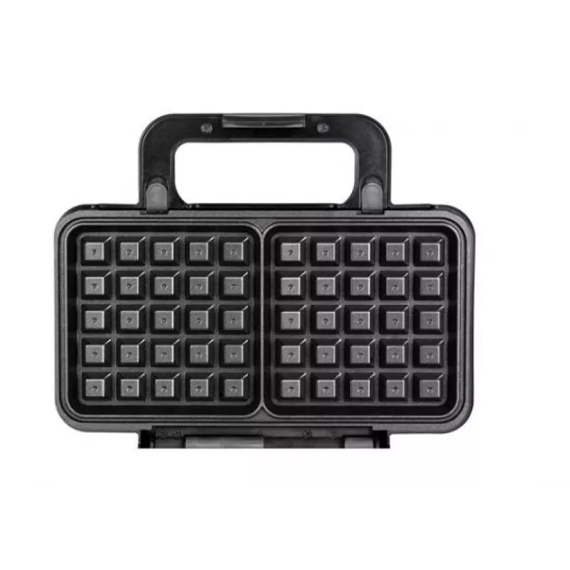 Sandwich maker MPM MPO-43M 3in1 1000W — wielofunkcyjna opiekacz do kanapek, grilla, tostów i gofrów, czarny