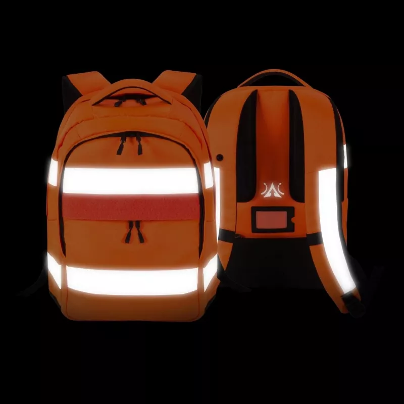 Plecak na laptopa 15,6 cala Hi-VIS 25l pomarańczowy