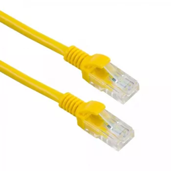 Sbox UTP-05Y UTP CAT5E 0,5 m Żółty