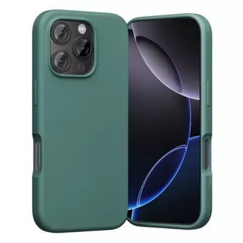 Etui ochronne Vention KUHG0-40 do iPhone 16 Pro Max MagSafe, zielone, smukła miękka obudowa
