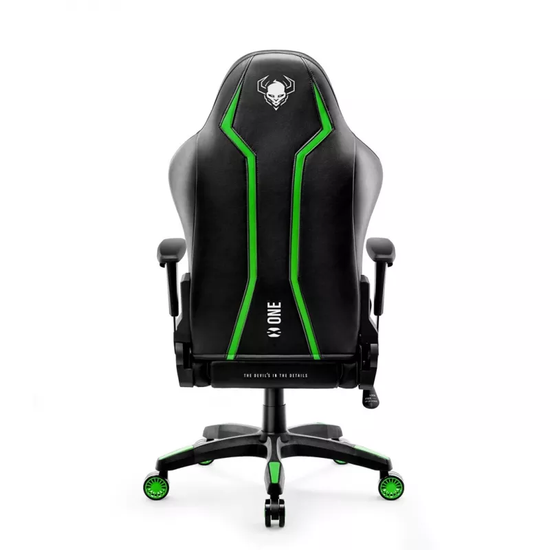Diablo X-One 2.0 Normal Size Gaming chair Czarny, zielony