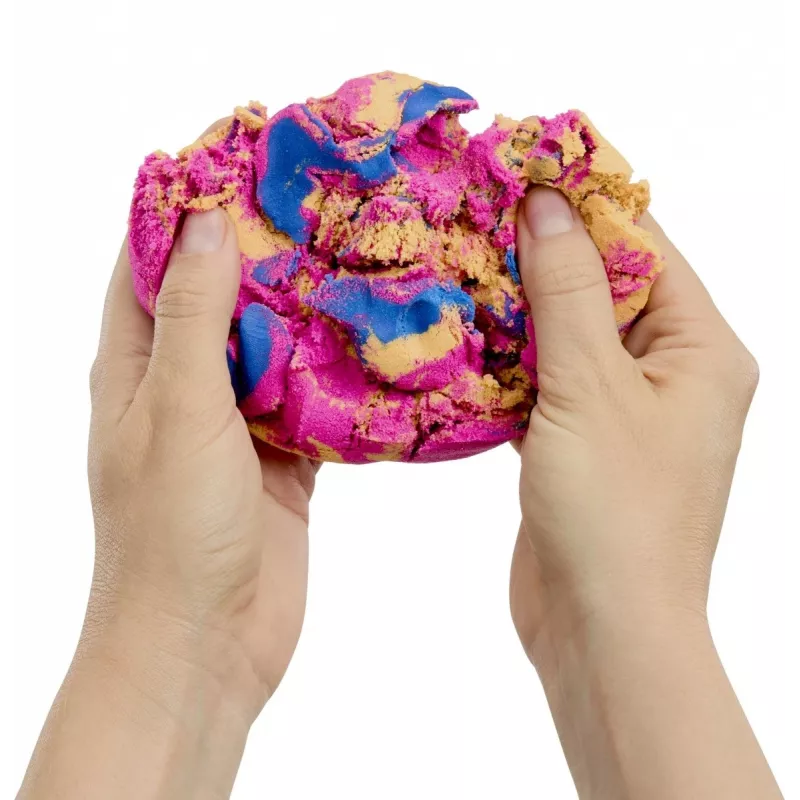 Kinetic sand Wonder Factory Never Dry Sand Bag, pomarańczowy czerwony