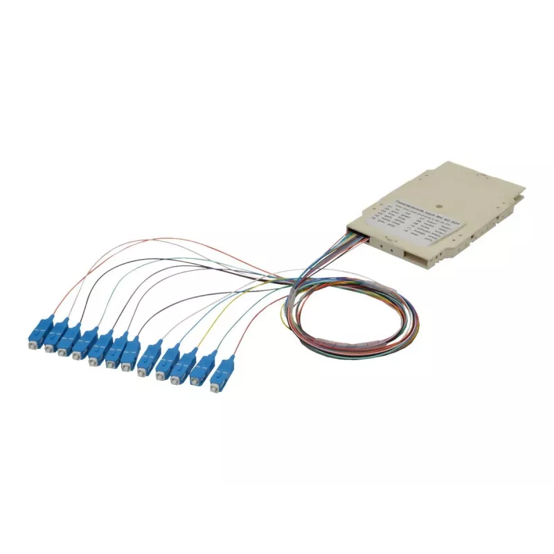 Kaseta spawowa Digitus A-96522-02-UPC-4 z 12 pigtailami SC OM4