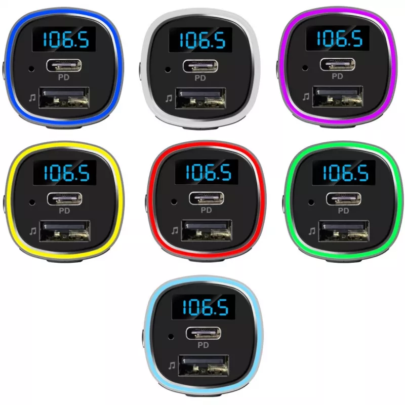 Nadajnik FM 4smarts 456201 Gniazdo zapalniczki Czarny Srebrny AM FM Bluetooth