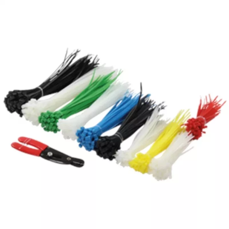 Opaska kablowa LogiLink KAB0019 Nylon Czarny Niebieski Zielony Czerwony Biały