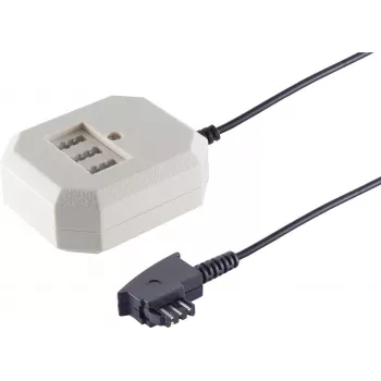 Adapter telefoniczny ShiverPeaks 71010-6 — Wtyk TAE F na sprzęgło TAE NFN