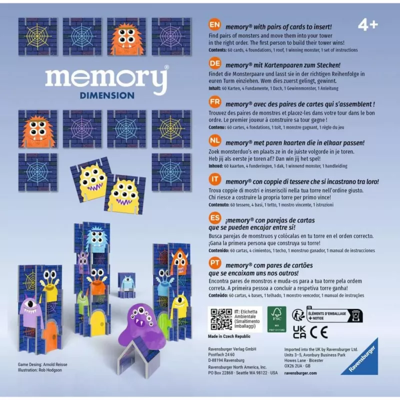memory Dimension, Gra pamięciowa