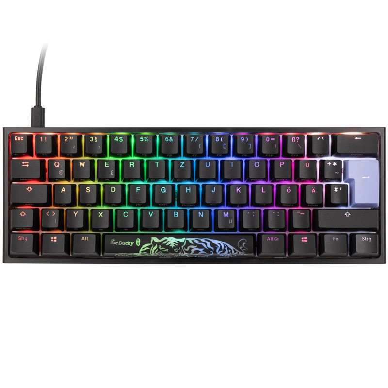 Klawiatura Ducky One 2 Pro Mini Gaming USB Czarna