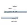 MacBook Air 15, Starlight, M4 (10-CPU/10-GPU), 24GB, 512GB, wersja niemiecka, zasilacz 35W Dual USB-C Port, MC6K4D/A