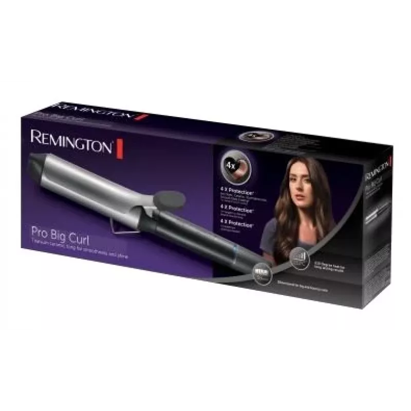 Narzędzie do stylizacji włosów Remington CI 5538 lokówka Warm Czarny,szary
