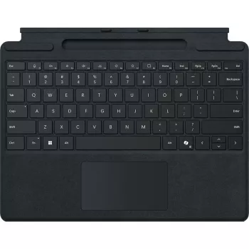 Microsoft Surface Pro Klawiatura QWERTZ niemiecka z miejscem na pióro Czarna