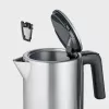 Czajnik elektryczny SEVERIN WK 3449 — 1,7 L, 2400 W, stal nierdzewna/plastik, czarno-srebrny