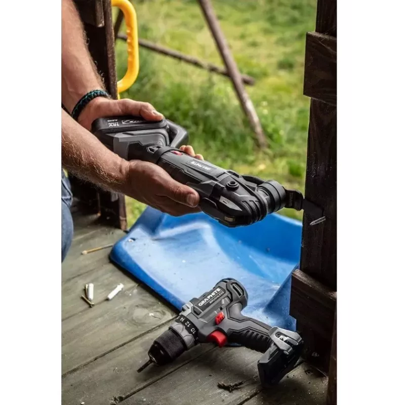 Multi-tool GRAPHITE Energy+ 18V 58G013 — akumulatorowe narzędzie oscylacyjne, zasilane baterią 18 V