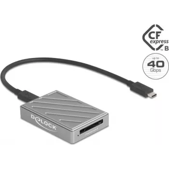 Czytnik kart DELOCK 91021 USB Type-C 40 Gbps dla CFexpress Type B