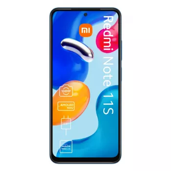 Xiaomi Redmi Note 11S - Smartfon 4G - Dual SIM - RAM 6 GB / Pamięć wewnętrzna 128 GB - gniazdo microSD - Wyświetlacz OLED - 6.43 - 2400 x 1080 pikseli (90 Hz)