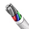 Kabel Baseus CATLGD-02 Lightning 1 m Biały