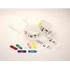 Zaciski Zebra do opasek QuickClip, żółte