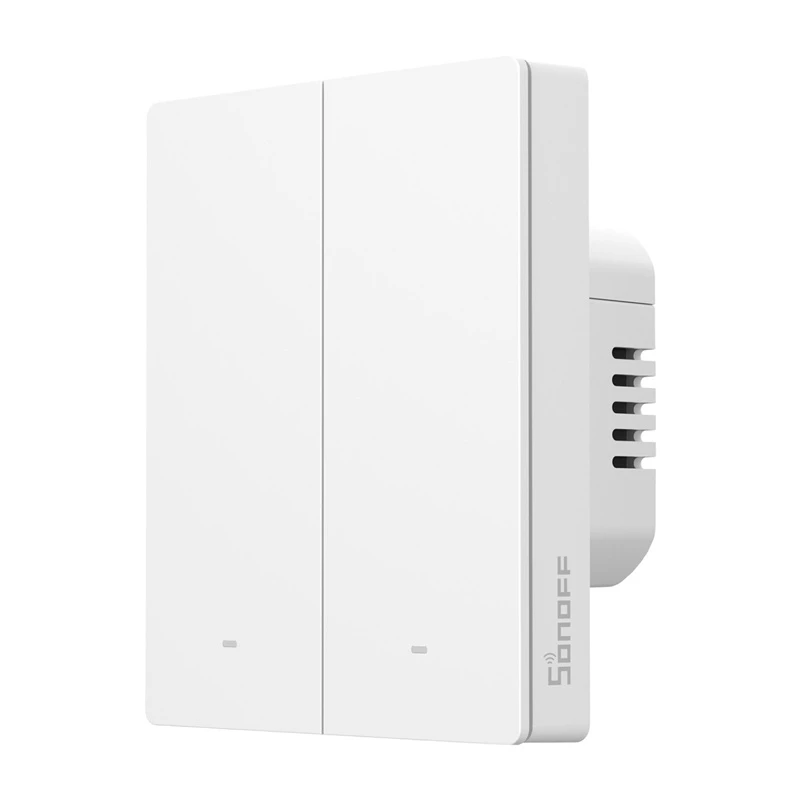 WiFi inteligentny przełącznik ścienny Sonoff M5-2C-80W 2-kanałowy do ramki