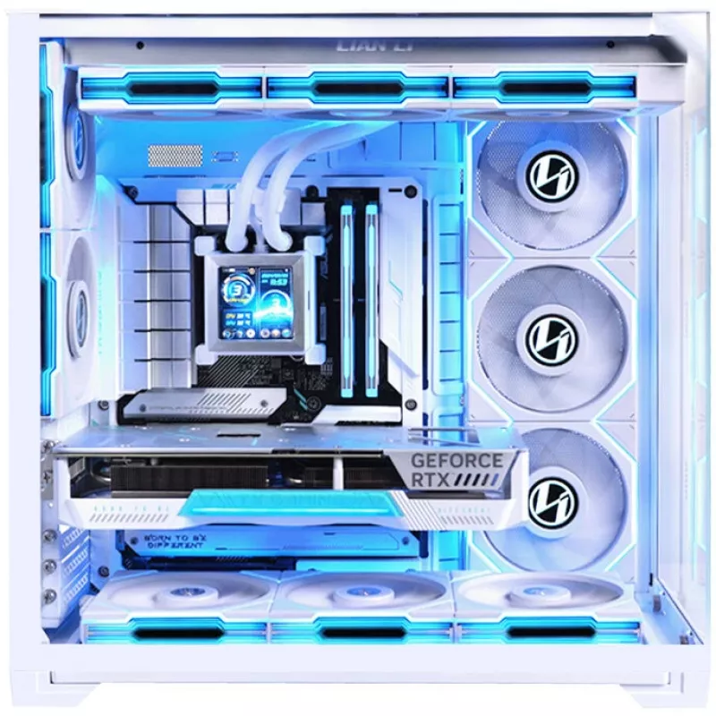 Obudowa PC Lian Li 011 Vision Compact Tower biały