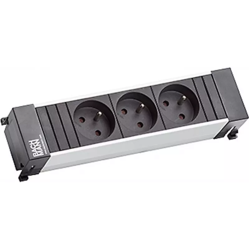 Bachmann Socket Unit Power 916.111 Rama 3xUTE/Francja kabel zasilający 2 m