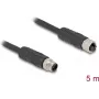 DeLOCK kabel czujnikowy/aktualizacyjny 80522 5 m RST M12 Czarny