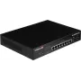 Edimax Pro GS-5208PLG V2 - V2 - Switch - Smart - 8 x 10/100/1000 (PoE+) + 2 x 1000Base-X SFP - do montażu w szafie rack - PoE+ (160 W)