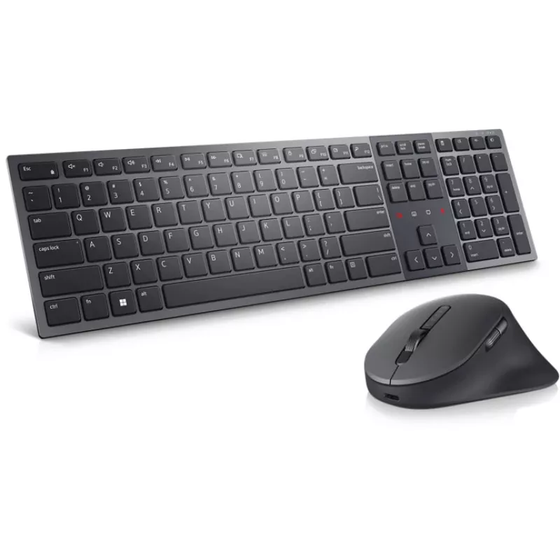 Dell | Premier Collaboration Keyboard and Mouse | KM900 | Zestaw klawiatury i myszy | Bezprzewodowy | LT | Grafitowy | USB-A | Połączenie bezprzewodowe