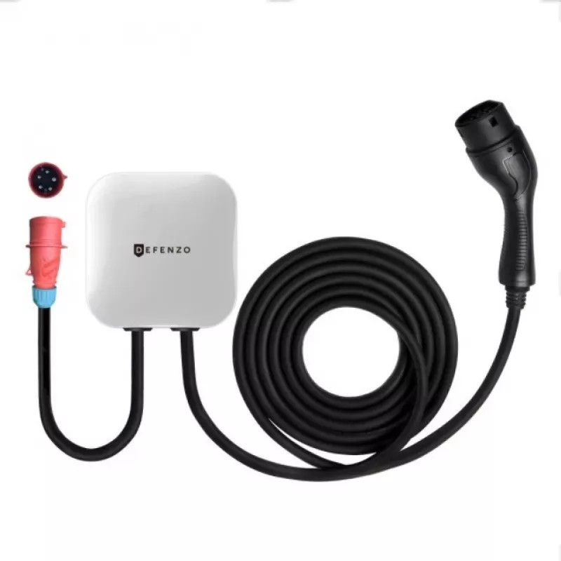 Wallbox DEFENZO Home AC11 DEF1016 11 kW jednofazowa stacja ładowania EV, Typ 2, 16 A, IP54