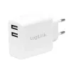 Zasilacz LogiLink - 12 W - 2,4 A - 2 porty wyjściowe (USB)