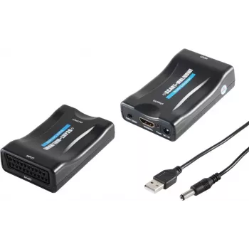 Konwerter SCART na HDMI ShiverPeaks 05-07001, rozdzielczość do 1080p