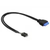 Kabel DeLOCK USB 3.0 19 pin - USB 2.0 8 pin 45cm