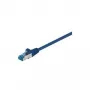 Wentronic Goobay CAT 6a kabel krosowy, S/FTP (PiMF), niebieski, 30 m - LSZH bezhalogenowy, miedź (94911)