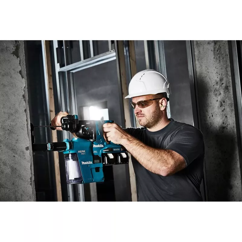 Makita DHR280ZJ - Młotowiertarka - akumulatorowa - 3 tryby - SDS-plus - 2,8 dżula - bez akumulatora - 36 V